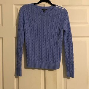 Lands End Lavender Sweater